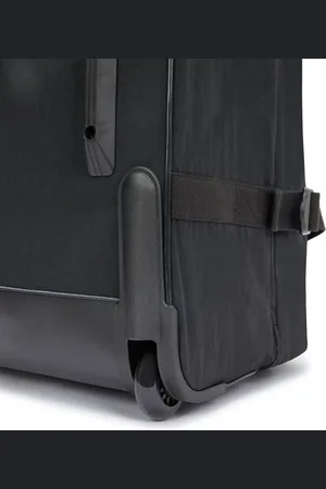 Kipling Wheeled Luggage Teagan M Noir Medium Woman 100% Polyamide