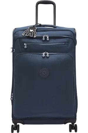 Kipling Wheeled Luggage New Youri Spin M Bleu 2 Medium Woman 100% Polyamide
