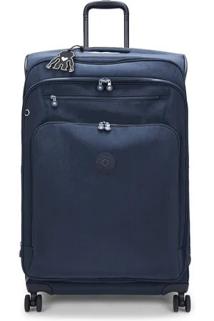 Kipling Wheeled Luggage Youri Spin L Bleu 2 Large Woman 100% Polyamide