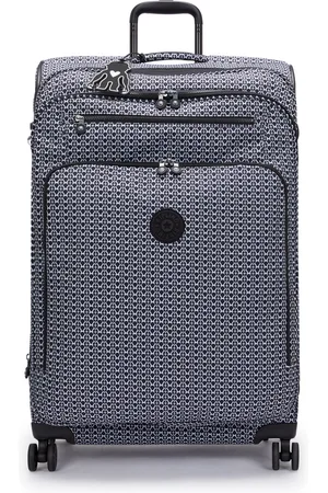 Kipling Wheeled Luggage New Youri Spin L Signature Large Woman 100% Recycled Polyester