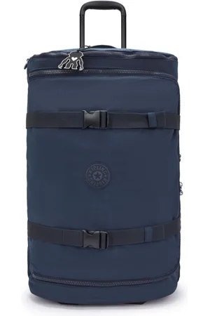 Kipling Wheeled Luggage Aviana M Bleu 2 Medium Woman 100% Polyamide
