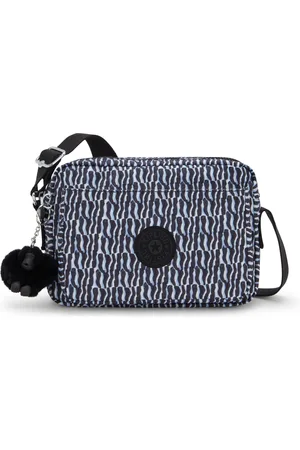 Kipling Crossbody Bag Abanu M Holiday Waves Medium Woman 100% Recycled Polyester