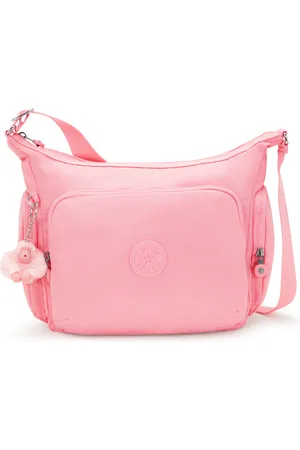 Kipling Crossbody Bag Gabb Enjoyable Blush Large Woman 56% Recycled Polyamide, 44% Polyamide