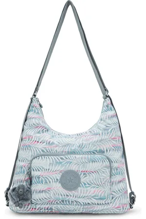 Kipling Shoulder Bag Yenna Palmtree Leaves Medium Woman 100% Recycled Polyester
