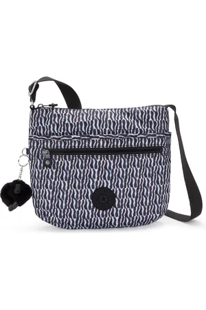 Kipling Crossbody Bag Arto Holiday Waves Medium Woman 100% Recycled Polyester