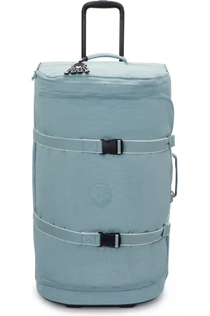 Kipling Wheeled Luggage Aviana L Relaxed Grey Large Woman 56% Recycled Polyamide, 44% Polyamide