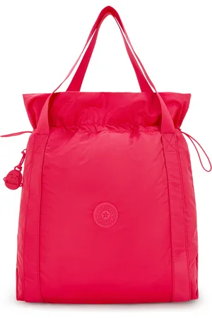 Kipling Tote Elmar Simply Fuchsia Medium Woman 100% Recycled Polyester