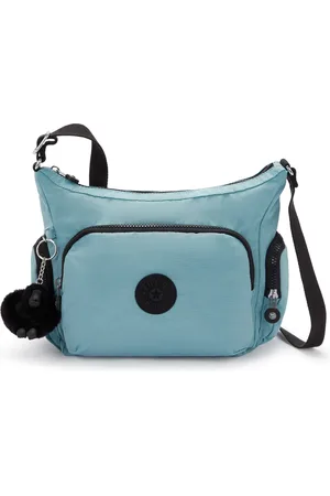 Kipling Crossbody Bag Gabb S Muted Sage Combo Medium Woman 56% Recycled Polyamide, 44% Polyamide