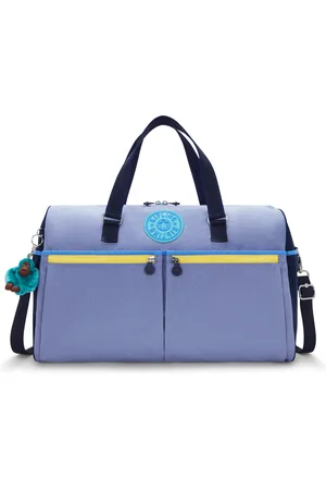 Kipling Weekend Bag Itska Up Blue Slate Cb Travel Large Woman 100% Polyamide