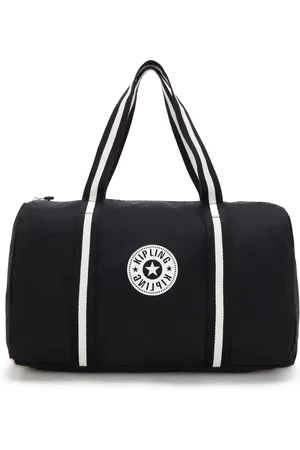 Kipling Weekend Bag Honest Up White Hip Large Woman 100% Polyamide