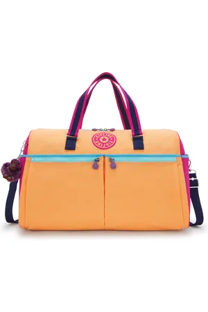 Kipling Weekend Bag Itska Up Tangerine Dream Cb Travel Large Woman 56% Recycled Polyamide, 44% Polyamide