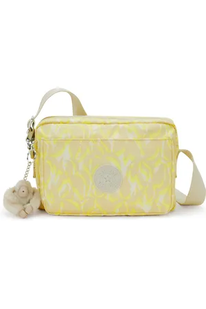 Kipling Crossbody Bag Abanu M Palm Mood Sun Medium Woman 100% Recycled Polyester