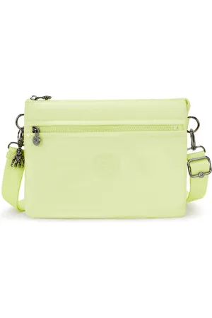 Kipling Crossbody Bag Riri L Zip Bright Sun Glam Medium Woman 70% Polyamide, 30% Polyurethane
