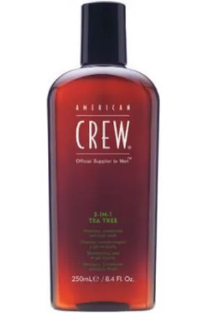 American Crew 3in1 Tea-Tree Shampoo, Conditioner And Body Wash 250ml