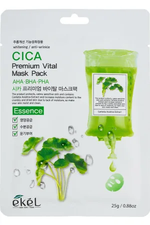 Ekel CICA AHA BHA PHA Premium Vital Mask 1 unit