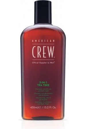 American Crew 3in1 Tea-Tree Shampoo, Conditioner And Body Wash 450ml