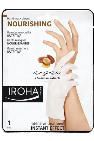 Iroha by TENGA Nourishing Hand & Nail Care Gloves With Argan Oil 1pcs
