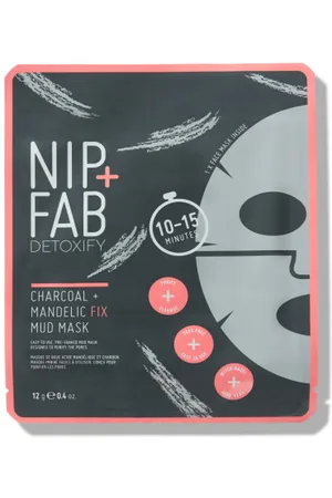 Nip+Fab Mandelic + Charcoal Fix Mud Sheet Mask 1 unit