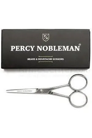 Percy Nobleman Beard & Moustache Scissors 1 unit