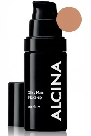 ALCINA Silky Matt Makeup Powder - Dark