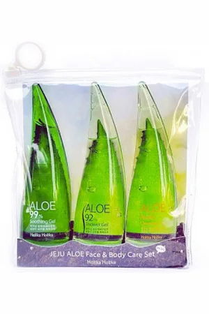Holika Holika Jeju Aloe Face And Bodycare Set 3x55ml