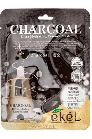 Ekel Ultra Hydrating Essence Mask Charcoal 1pcs