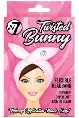W7 Cosmetics Twisted Bunny Flexible Headband 1pcs