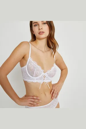Push-Up Bra in Lace/Tulle