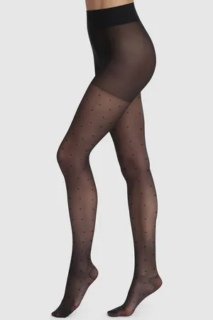 Dim Perfect Contention 25 Denier Dotted Tights