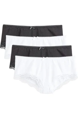 La Redoute Pack of 4 Maternity Shorts with Lace Trim