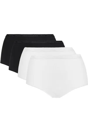 Playtex Pack of 4 Midi Knickers in Organic Cotton