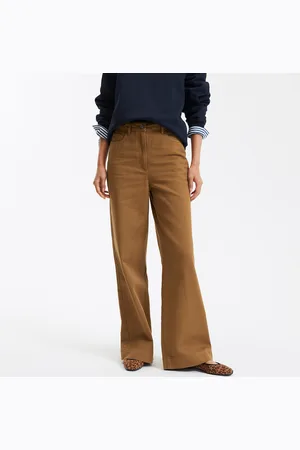 La Redoute Wide Leg Trousers with High Waist