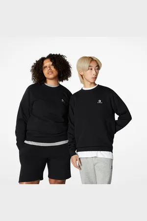 Converse Cotton Blend Sweatshirt with Crew Neck