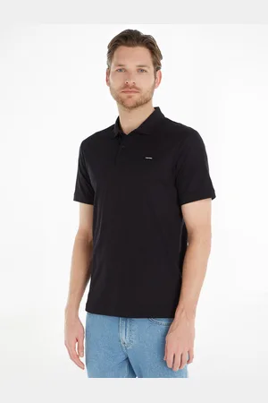 Calvin Klein Cotton Slim Fit Polo Shirt with Chest Logo