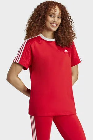 adidas Essentials 3-Stripes Cotton T-Shirt