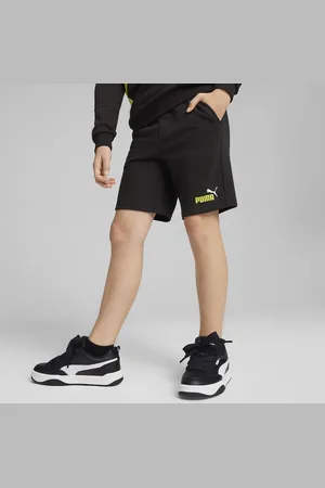 PUMA Logo Print Shorts in Cotton Mix