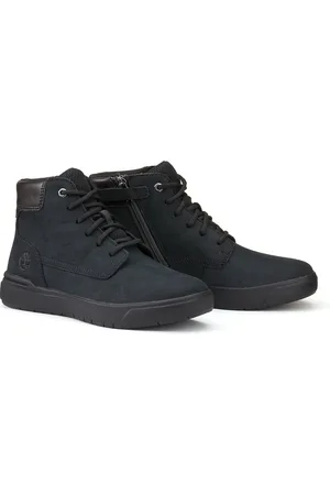 Timberland Kids Seneca Bay High Top Trainers in Leather