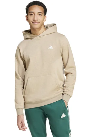 adidas Marl Small Logo Hoodie in Cotton Mix