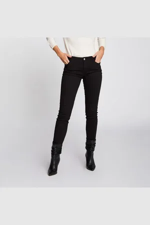 Morgan Slim Fit Trousers in Cotton Blend