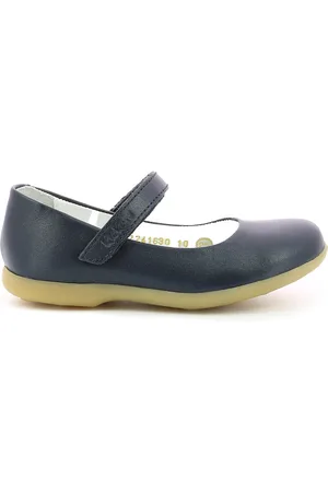 Kickers Kids Ambellie Leather Ballet Pumps