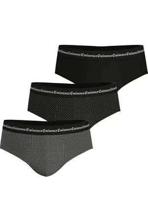 Eminence Pack of 3 Business Print Low Rise Briefs