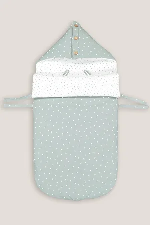 La Redoute Printed Hooded Travel Bag