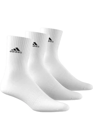 adidas Pack of 3 Pairs of Crew Socks in Cotton Mix