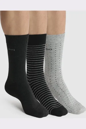 Dim Pack of 3 Pairs of Crew Socks in Cotton Mix