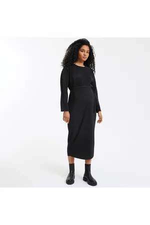 La Redoute Pleated Jersey Maternity Dress