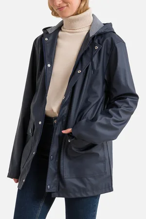 Petit Bateau Iconic Hooded Waxed Jacket