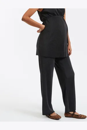 La Redoute Wide Leg Maternity Trousers with High Waist