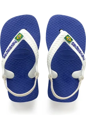 Havaianas Kids Baby Brasil Logo II Toe Post Sandals