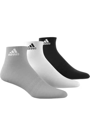 adidas Pack of 3 Pairs of Sportswear Cushioned Socks in Cotton Mix