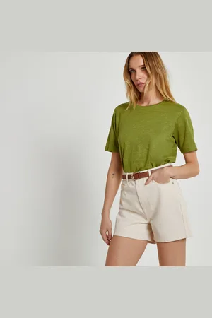 La Redoute Denim High Waist Shorts